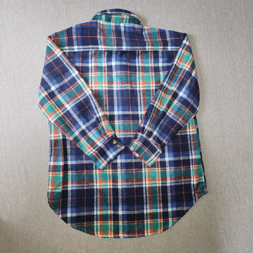 BKE Women's Medium Boyfriend Plaid Long Sleeve Button Down Shirt - Picture 9 of 9